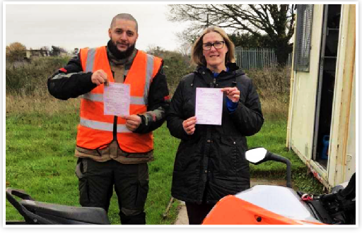 Well done Yusuf and Vanessa who both passed Mod1, 8th Dec