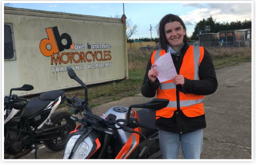 Well done to Jenny passed Mod1, 17th Feb